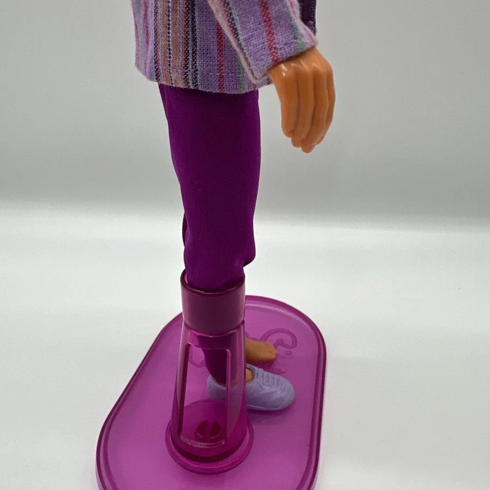 Vintage Jem and The Holograms Rio Doll Hasbro 1986 Purple Hair with Outfit